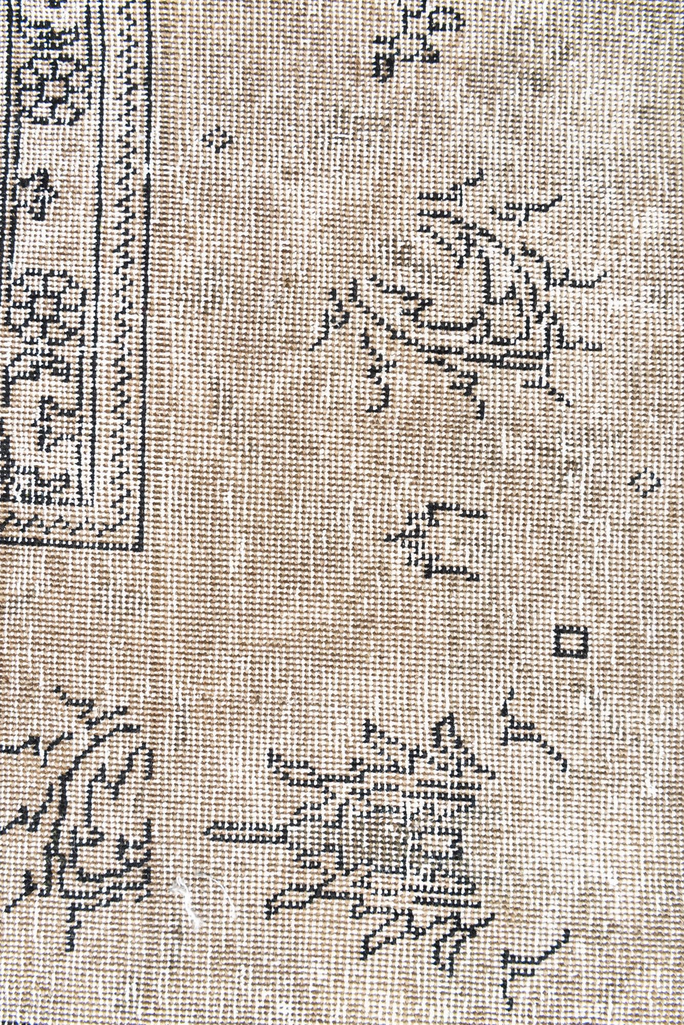 9' 3 x 12' 4 Hand Knotted Ultra Vintage Persian Wool Rug