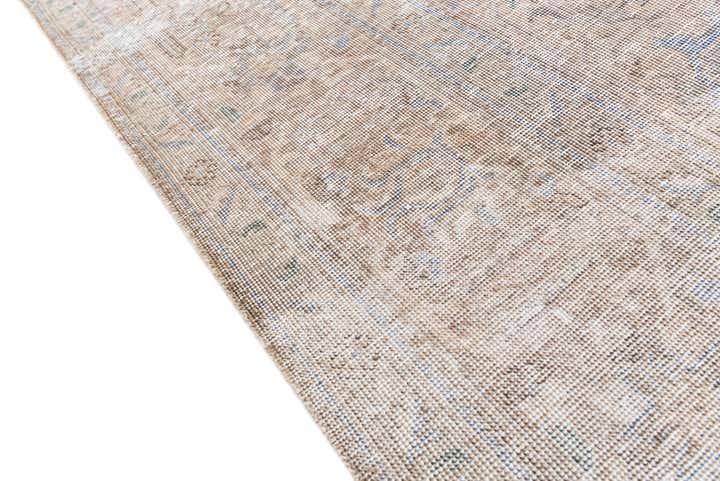 9' 4 x 12' 10 Hand Knotted Ultra Vintage Persian Wool Rug