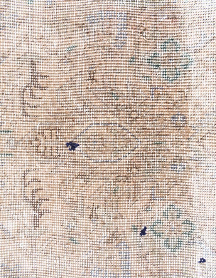 Detail image of 9' 4 x 12' 10  Hand Knotted Ultra Vintage Persian Wool Rug