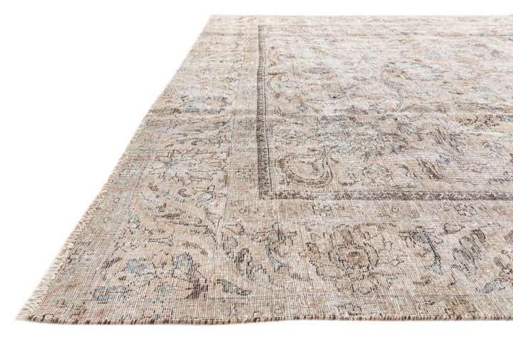 8' 10 x 12' 4 Hand Knotted Ultra Vintage Persian Wool Rug