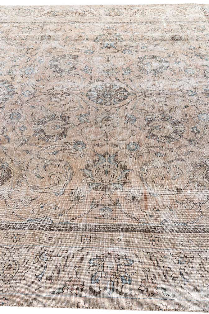 8' 10 x 12' 4 Hand Knotted Ultra Vintage Persian Wool Rug