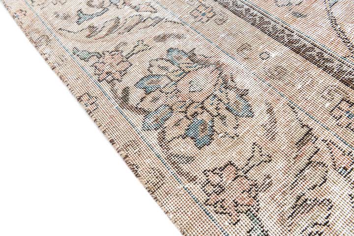 8' 10 x 12' 4 Hand Knotted Ultra Vintage Persian Wool Rug