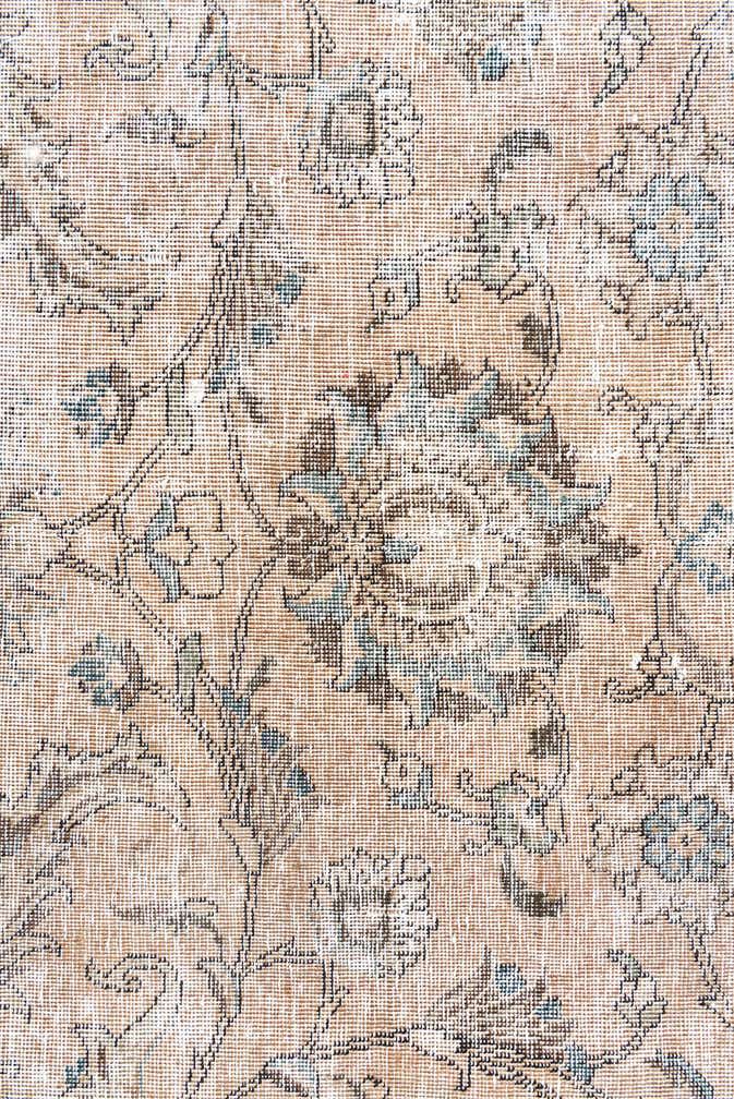 8' 10 x 12' 4 Hand Knotted Ultra Vintage Persian Wool Rug