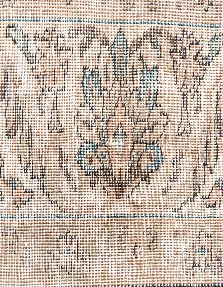 Detail image of 8' 10 x 12' 4  Hand Knotted Ultra Vintage Persian Wool Rug
