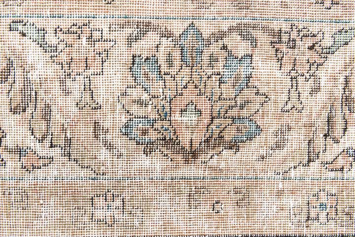 8' 10 x 12' 4 Hand Knotted Ultra Vintage Persian Wool Rug