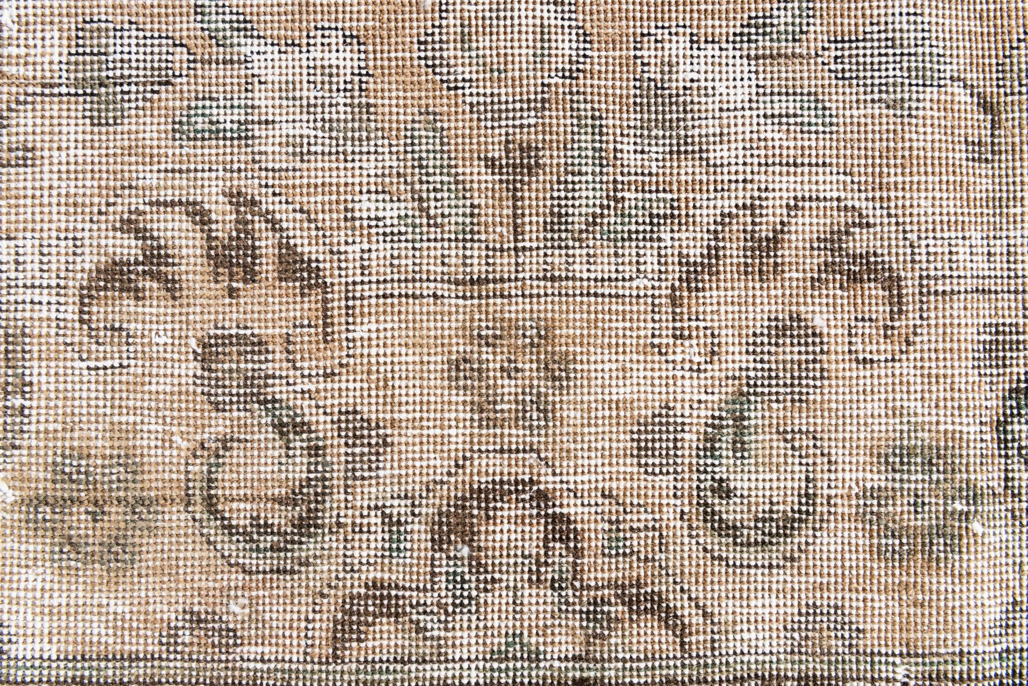 9' 5 x 12' 6 Hand Knotted Ultra Vintage Persian Wool Rug