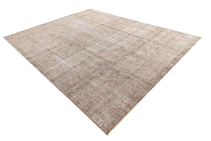 9' 5 x 12' 3 Hand Knotted Ultra Vintage Persian Wool Rug