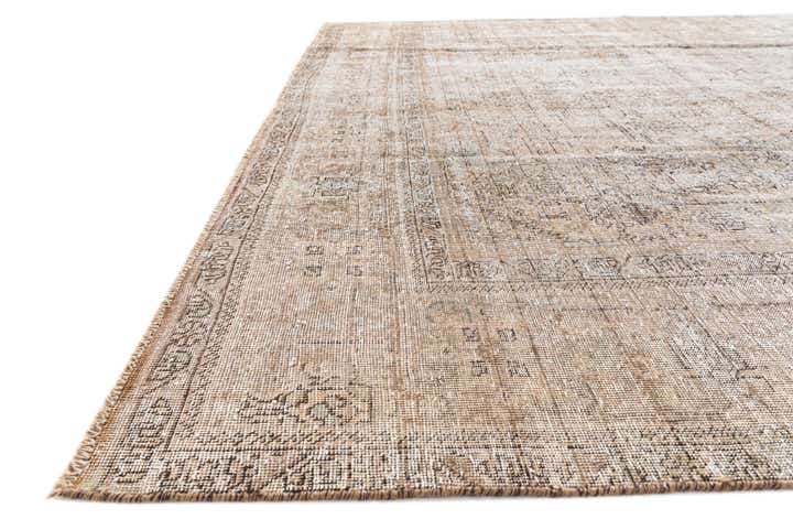 9' 5 x 12' 3 Hand Knotted Ultra Vintage Persian Wool Rug