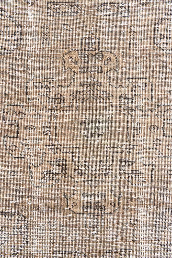 9' 5 x 12' 3 Hand Knotted Ultra Vintage Persian Wool Rug