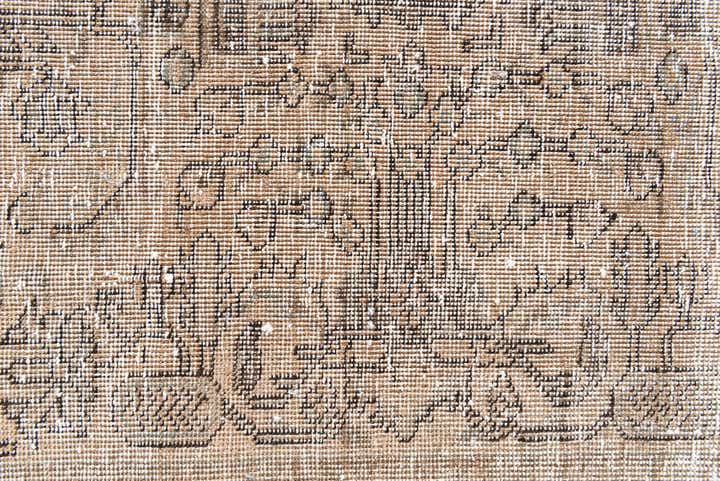 9' 5 x 12' 3 Hand Knotted Ultra Vintage Persian Wool Rug