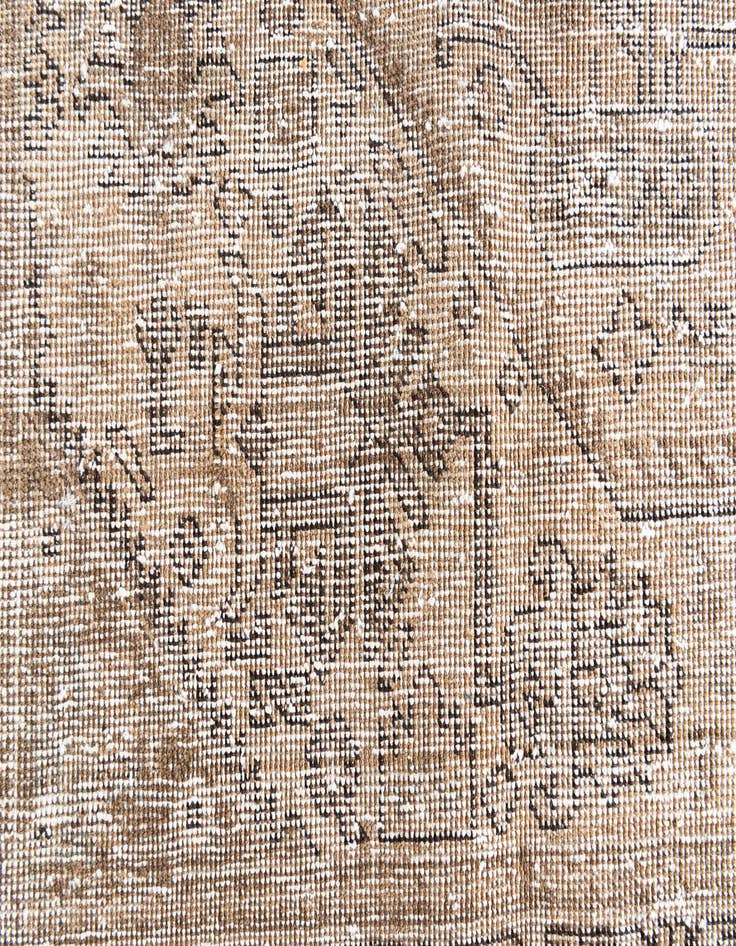 Detail image of 9' 5 x 12' 3  Hand Knotted Ultra Vintage Persian Wool Rug