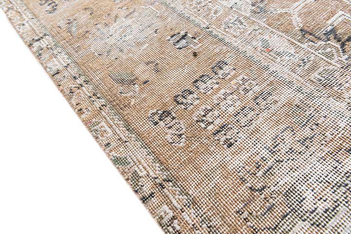 9' 7 x 12' 7 Hand Knotted Ultra Vintage Persian Wool Rug