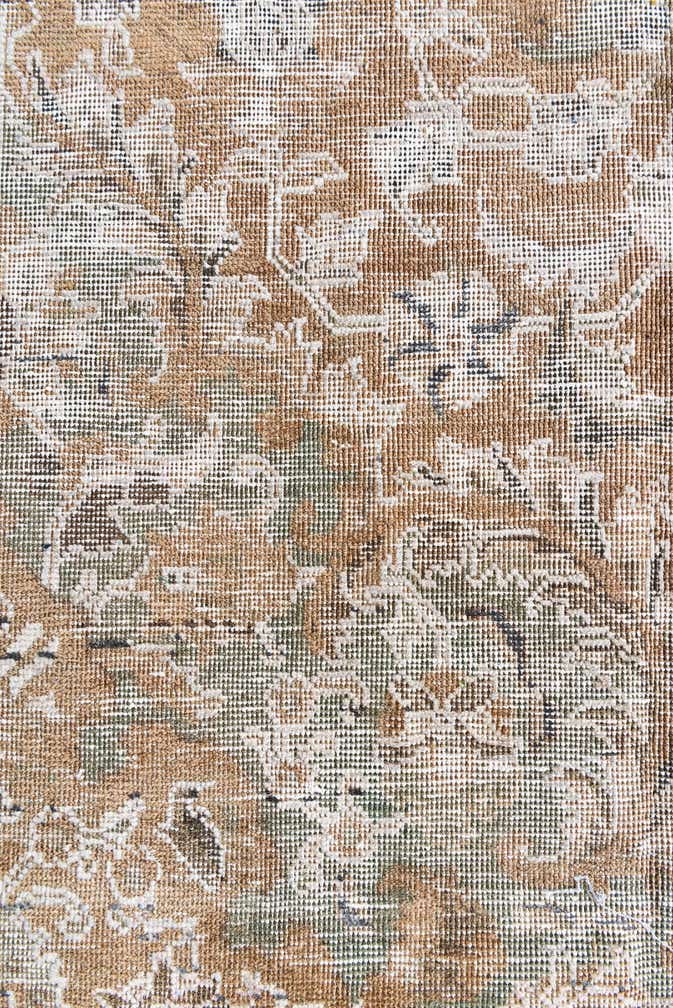 9' 7 x 12' 7 Hand Knotted Ultra Vintage Persian Wool Rug