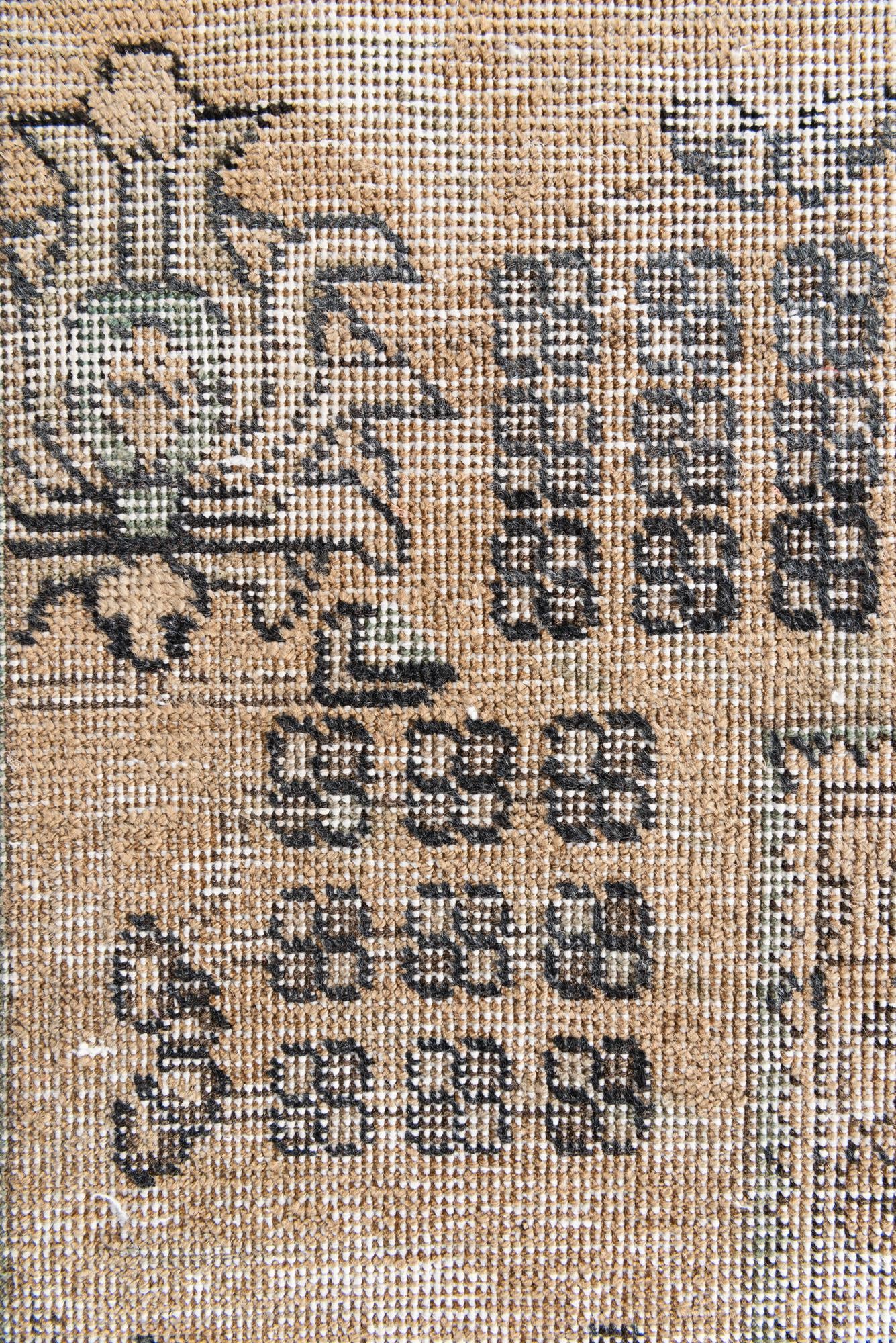 9' 7 x 12' 7 Hand Knotted Ultra Vintage Persian Wool Rug