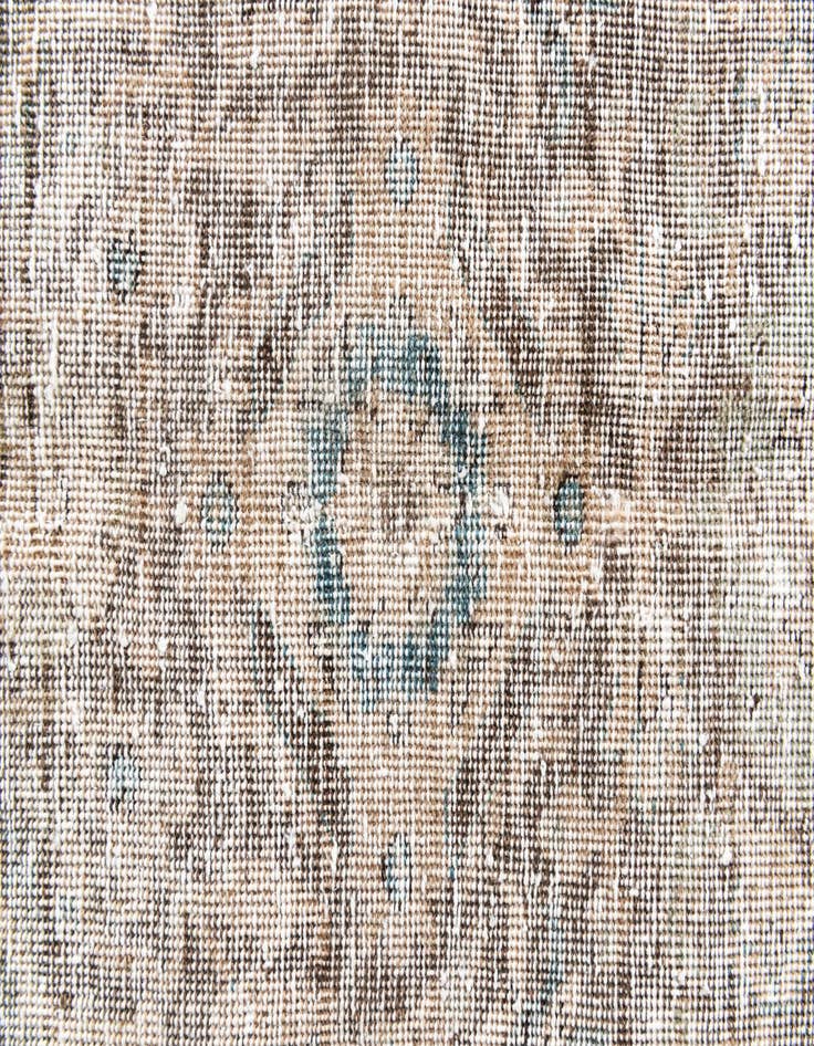 Detail image of 5' 8 x 9' 6  Hand Knotted Ultra Vintage Persian Wool Rug