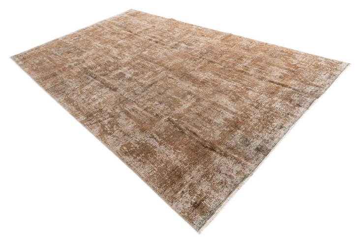 Detail image of 7' 5 x 12' 1 Hand Knotted Ultra Vintage Persian Wool Rug