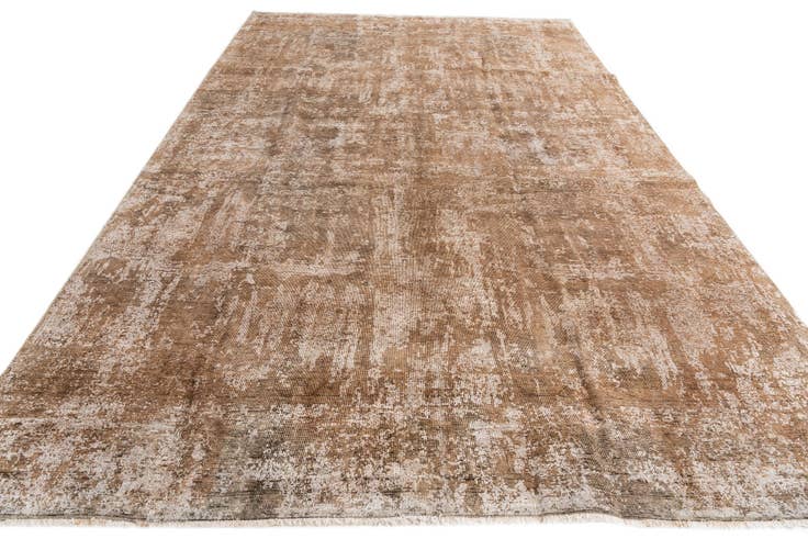 Detail image of 7' 5 x 12' 1 Hand Knotted Ultra Vintage Persian Wool Rug