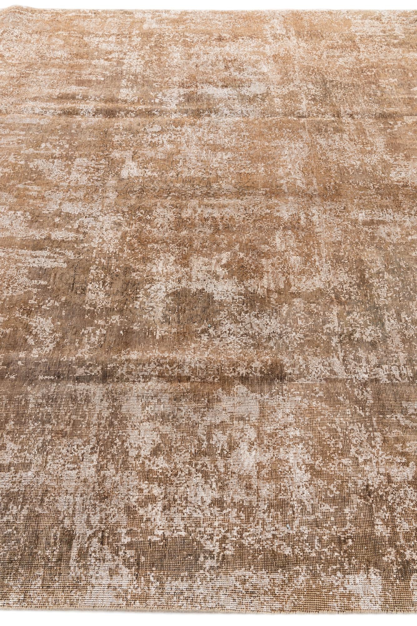 7' 5 x 12' 1 Hand Knotted Ultra Vintage Persian Wool Rug