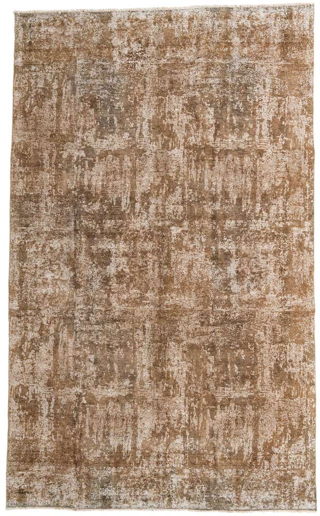 7' 5 x 12' 1 Hand Knotted Ultra Vintage Persian Wool Rug