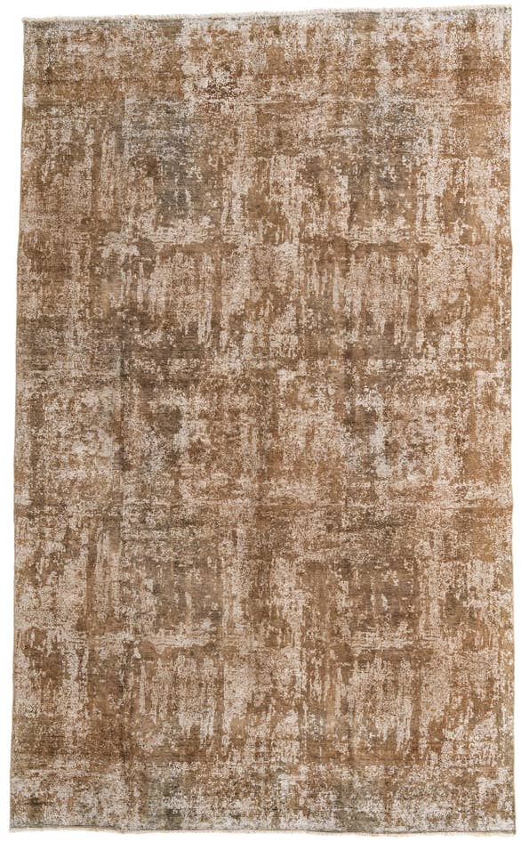 Detail image of 7' 5 x 12' 1 Hand Knotted Ultra Vintage Persian Wool Rug