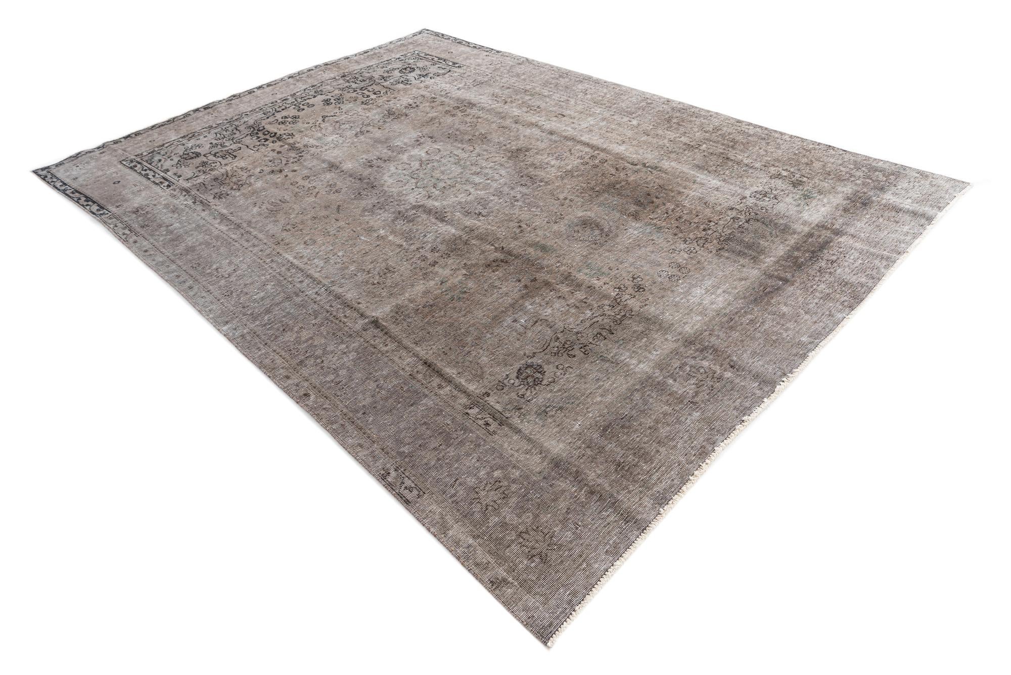 8' x 11' 2 Hand Knotted Ultra Vintage Persian Wool Rug