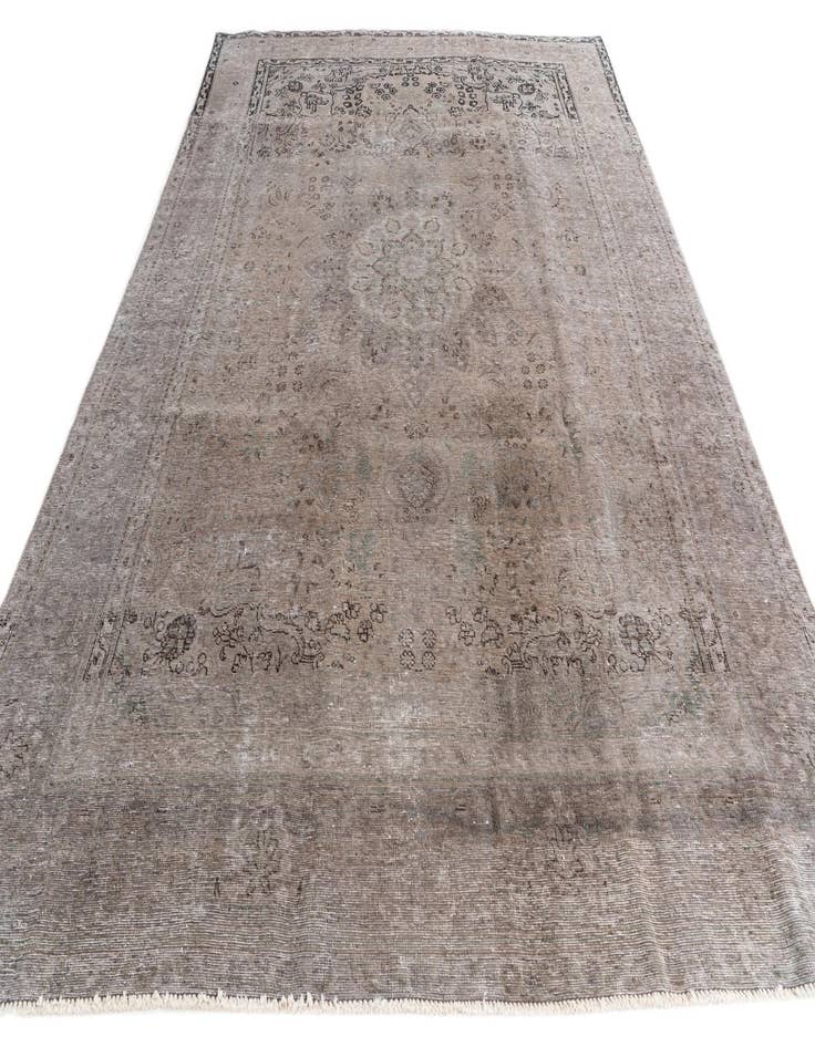 Detail image of 8' x 11' 2  Hand Knotted Ultra Vintage Persian Wool Rug