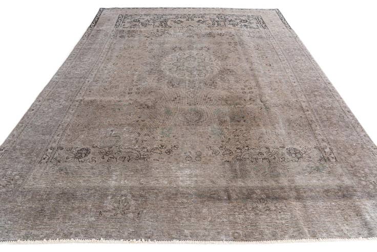 Detailansicht von 245cm x 340cm Handgeknüpft Ultra Vintage Persisch Wolle Teppich