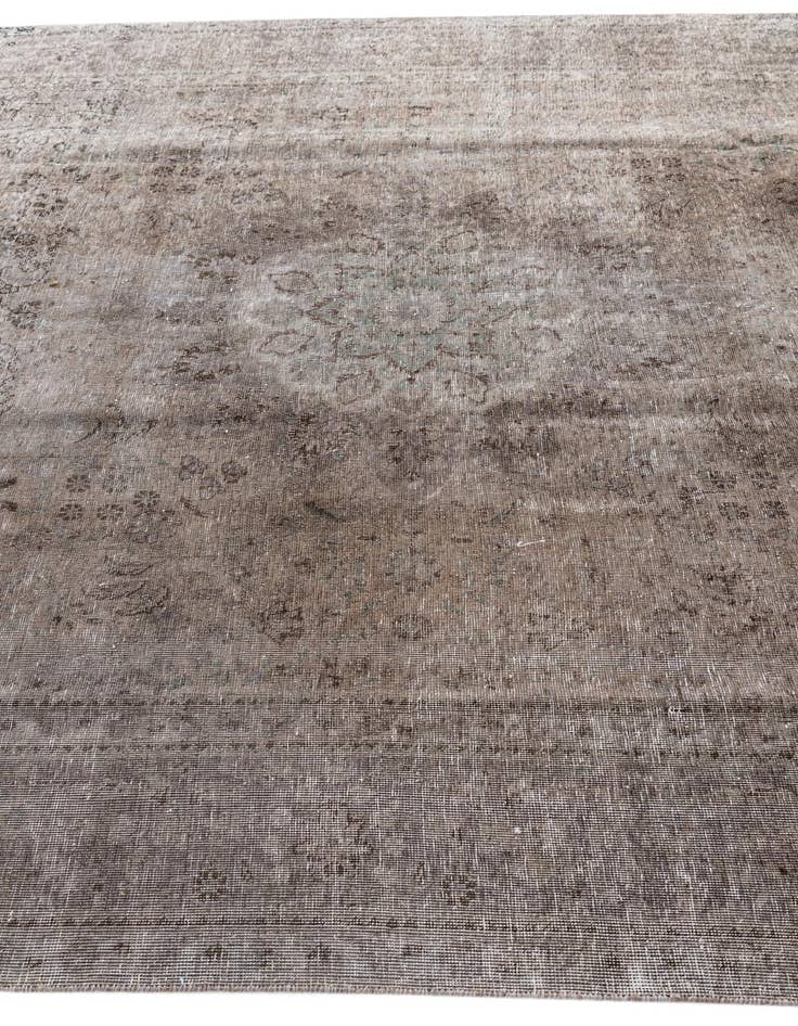 Detail image of 8' x 11' 2  Hand Knotted Ultra Vintage Persian Wool Rug