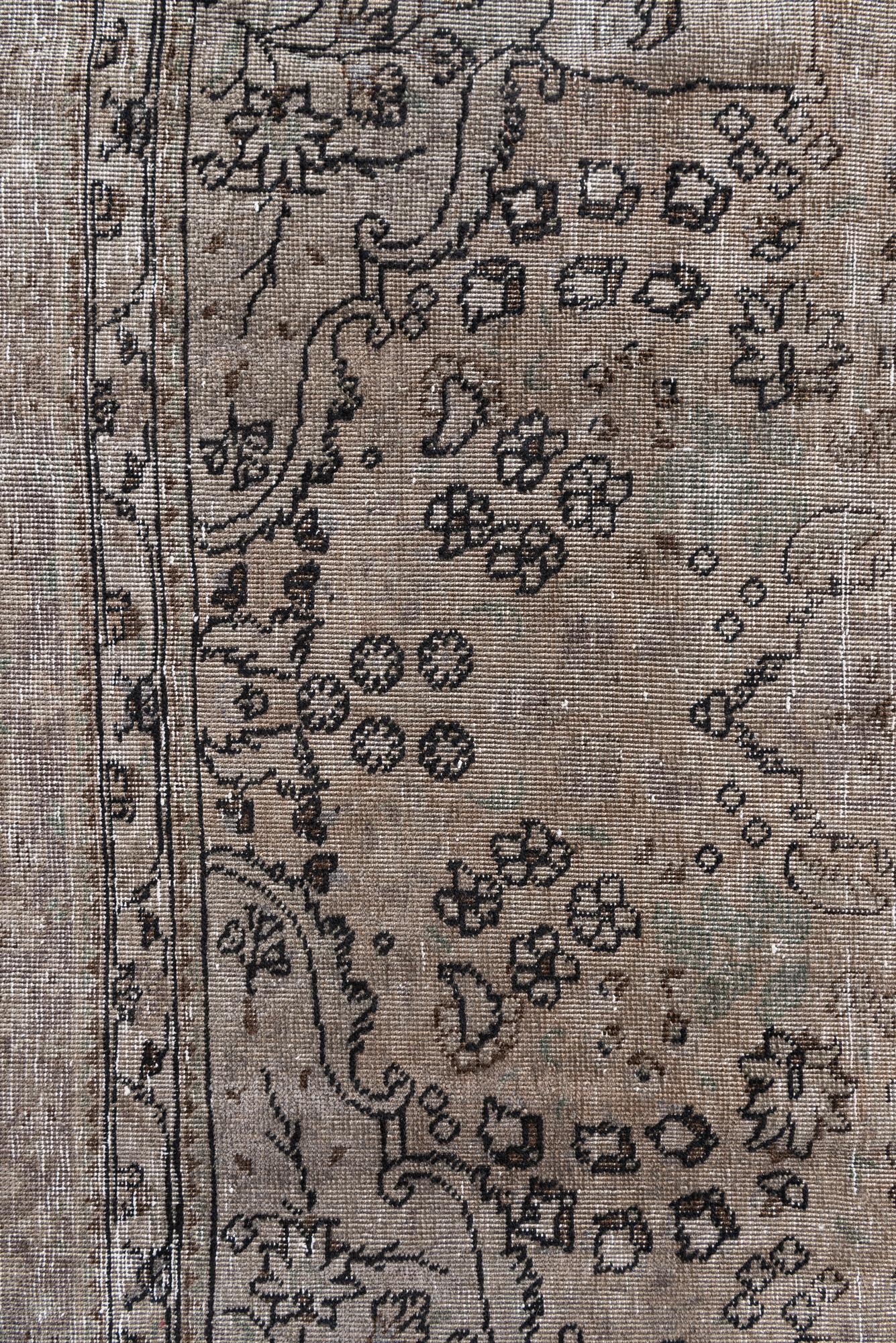8' x 11' 2 Hand Knotted Ultra Vintage Persian Wool Rug