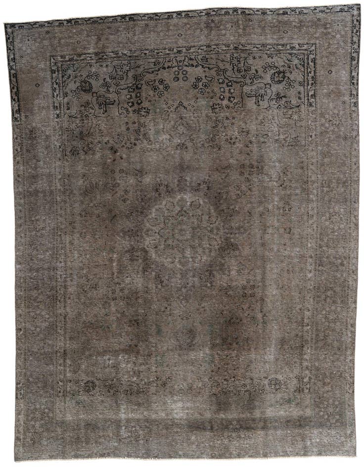 Detail image of 8' x 11' 2 Hand Knotted Ultra Vintage Persian Wool Rug