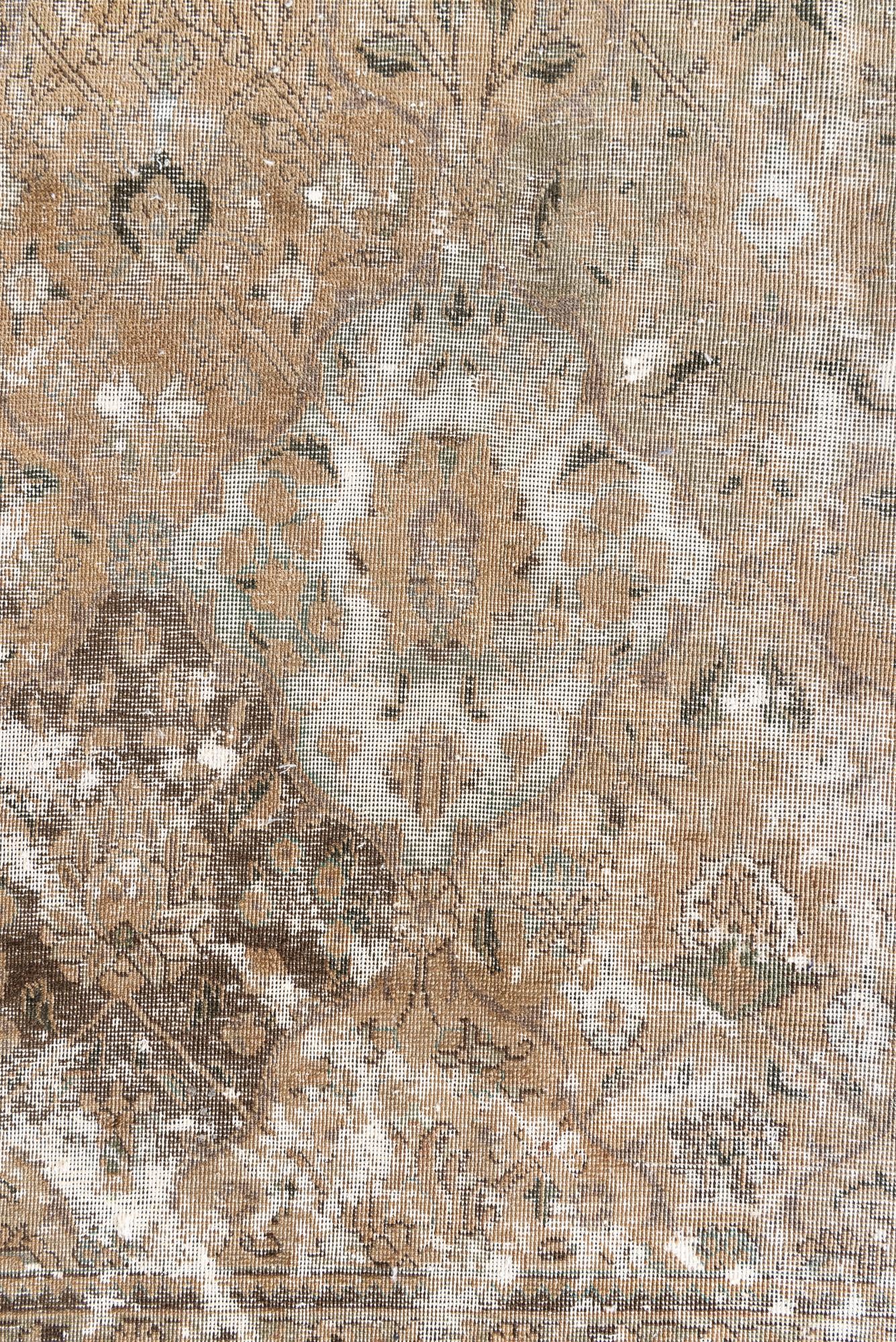 7' 6 x 11' 7 Hand Knotted Ultra Vintage Persian Wool Rug