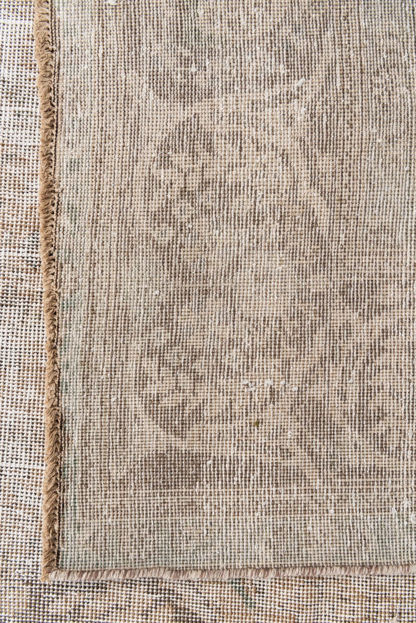 9' 7 x 12' 6 Hand Knotted Ultra Vintage Persian Wool Rug