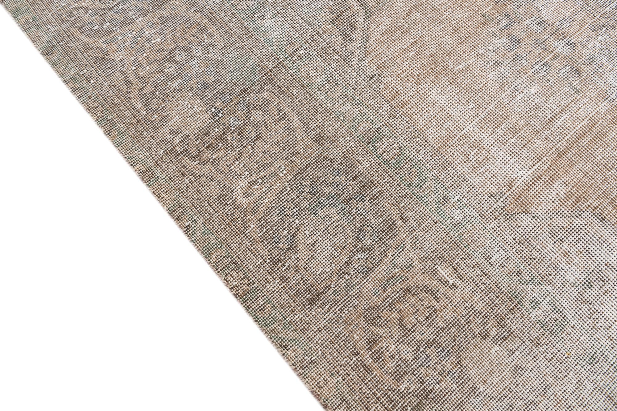 9' 7 x 12' 6 Hand Knotted Ultra Vintage Persian Wool Rug