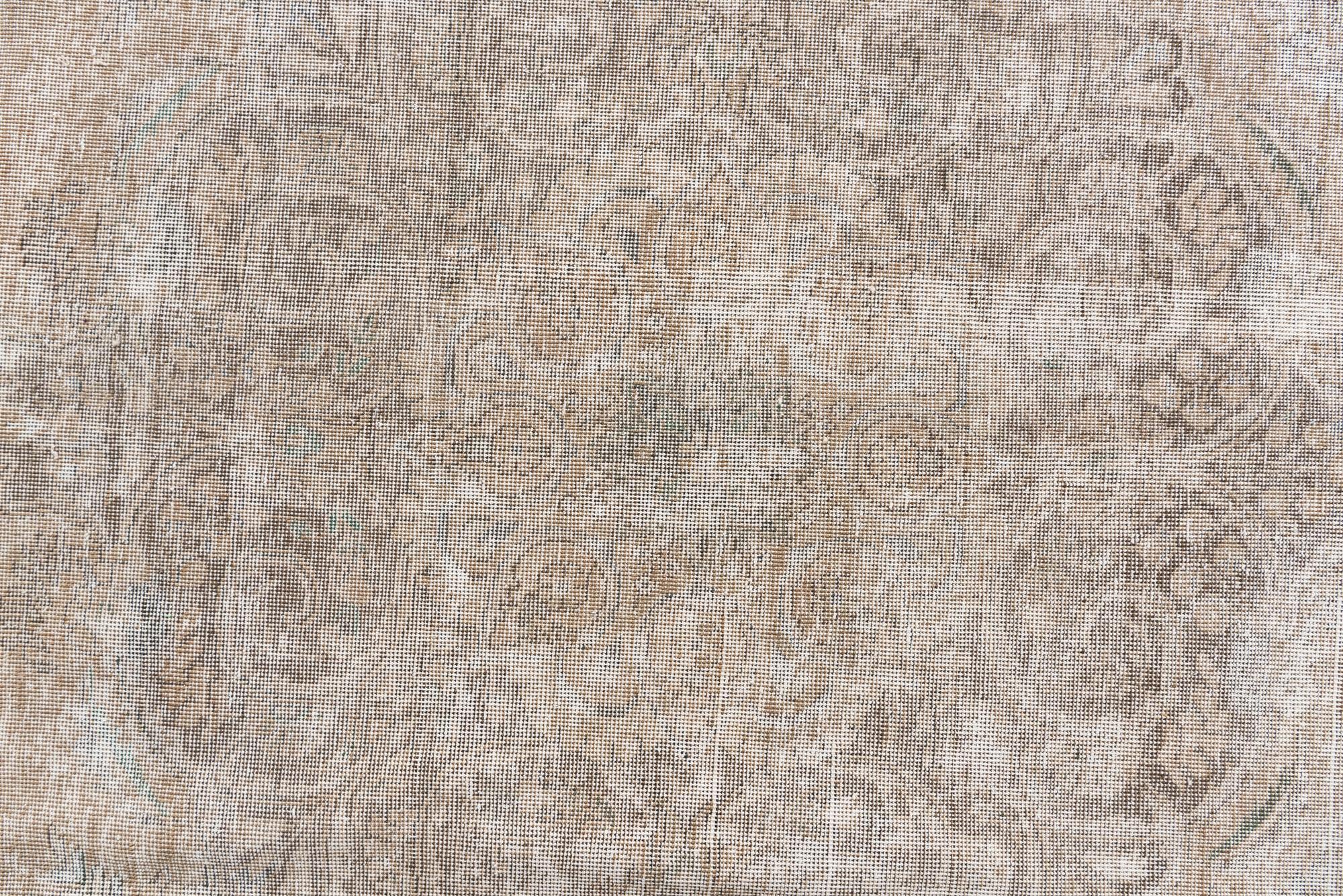 9' 7 x 12' 6 Hand Knotted Ultra Vintage Persian Wool Rug