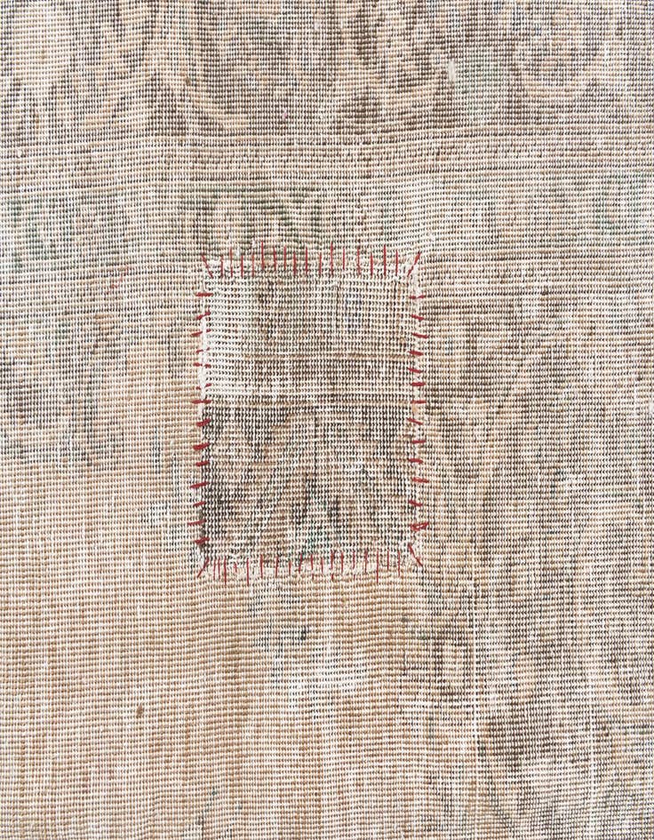 Detail image of 9' 7 x 12' 6  Hand Knotted Ultra Vintage Persian Wool Rug