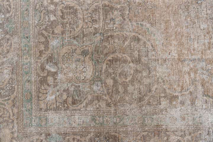 9' 7 x 12' 6 Hand Knotted Ultra Vintage Persian Wool Rug