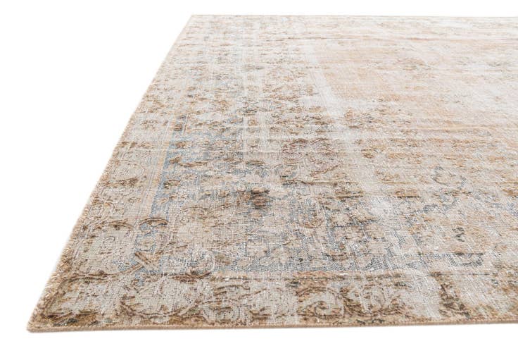 Detail image of 8' 6 x 11' 6 Hand Knotted Ultra Vintage Persian Wool Rug