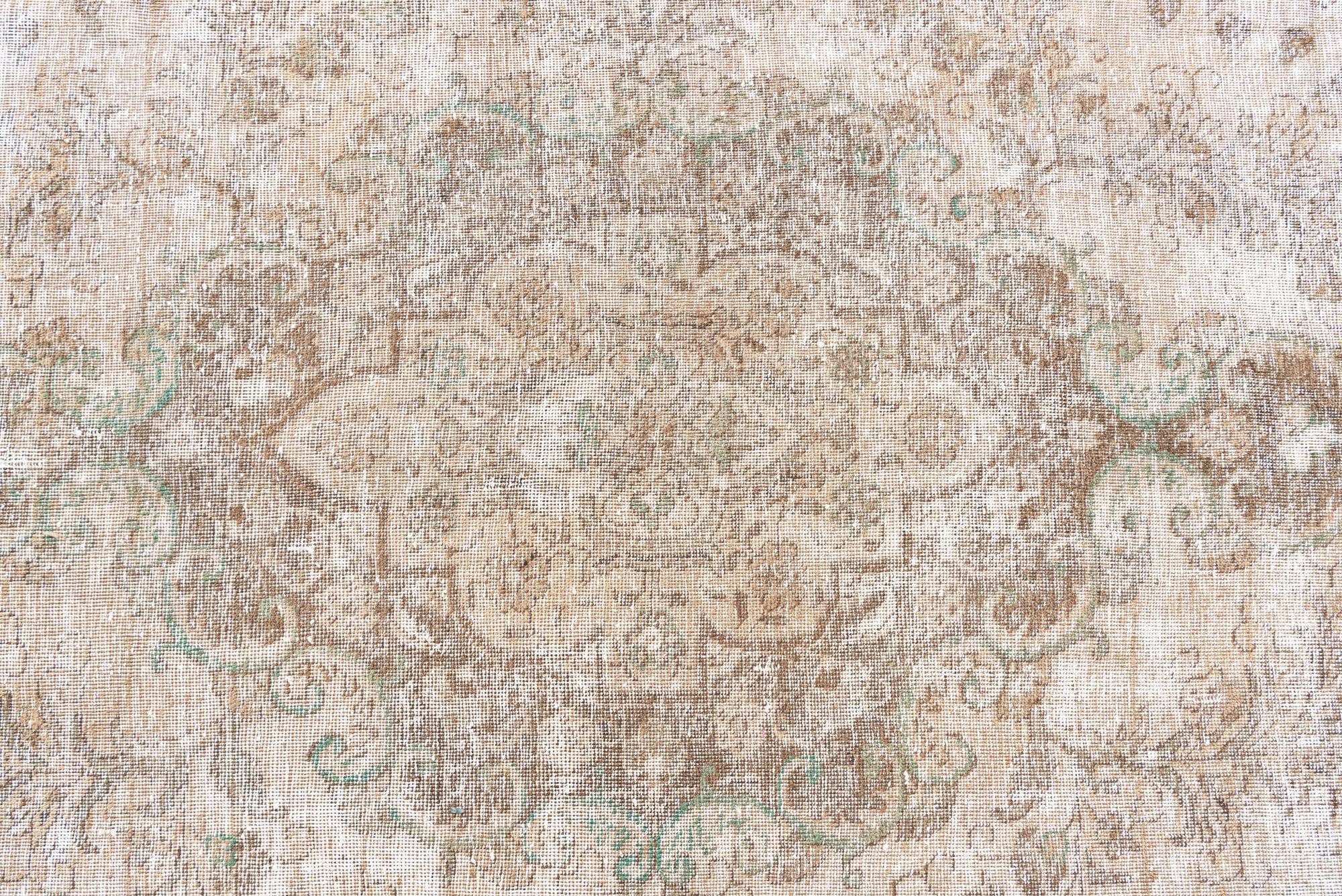 7' 9 x 11' 3 Hand Knotted Ultra Vintage Persian Wool Rug