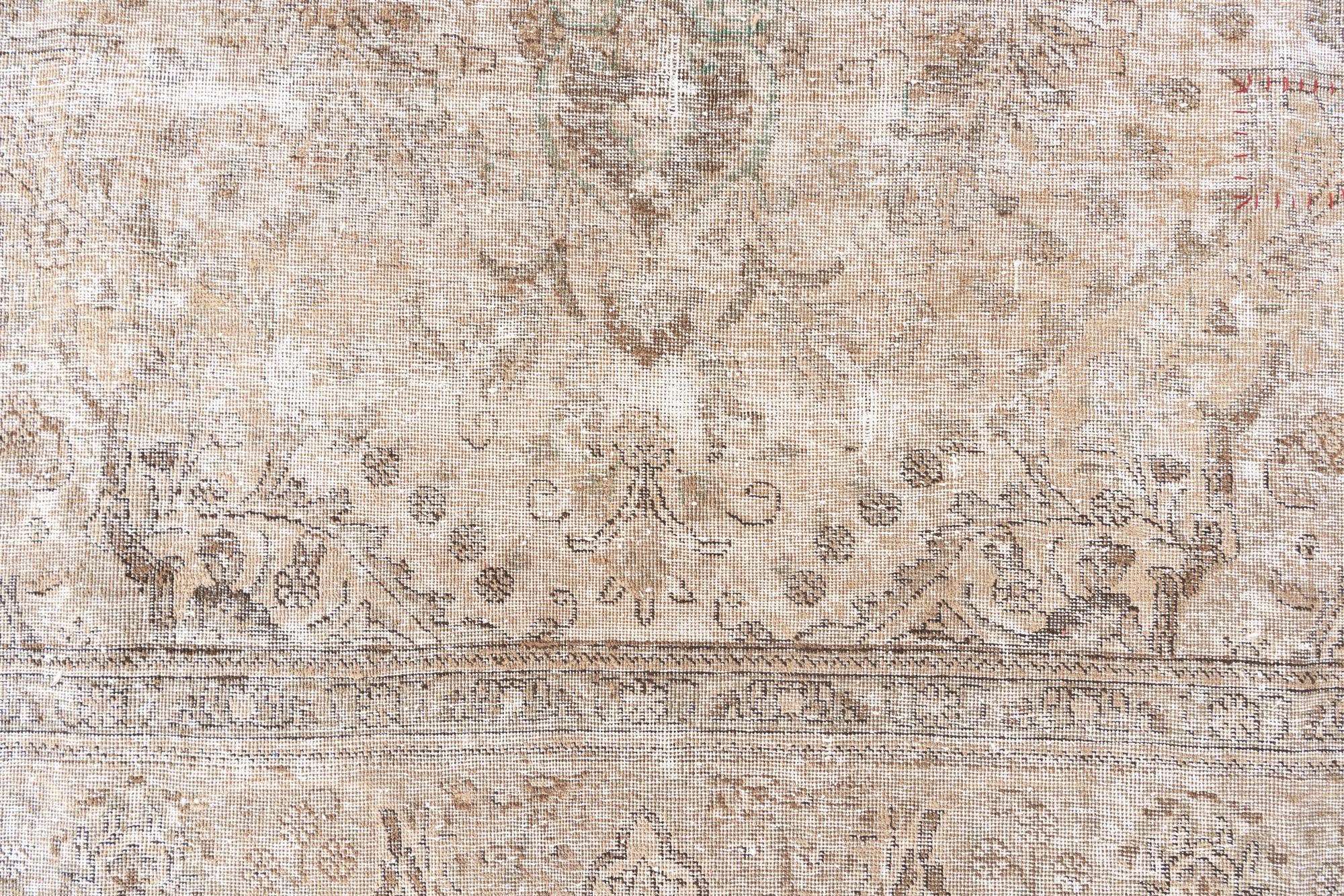 7' 9 x 11' 3 Hand Knotted Ultra Vintage Persian Wool Rug