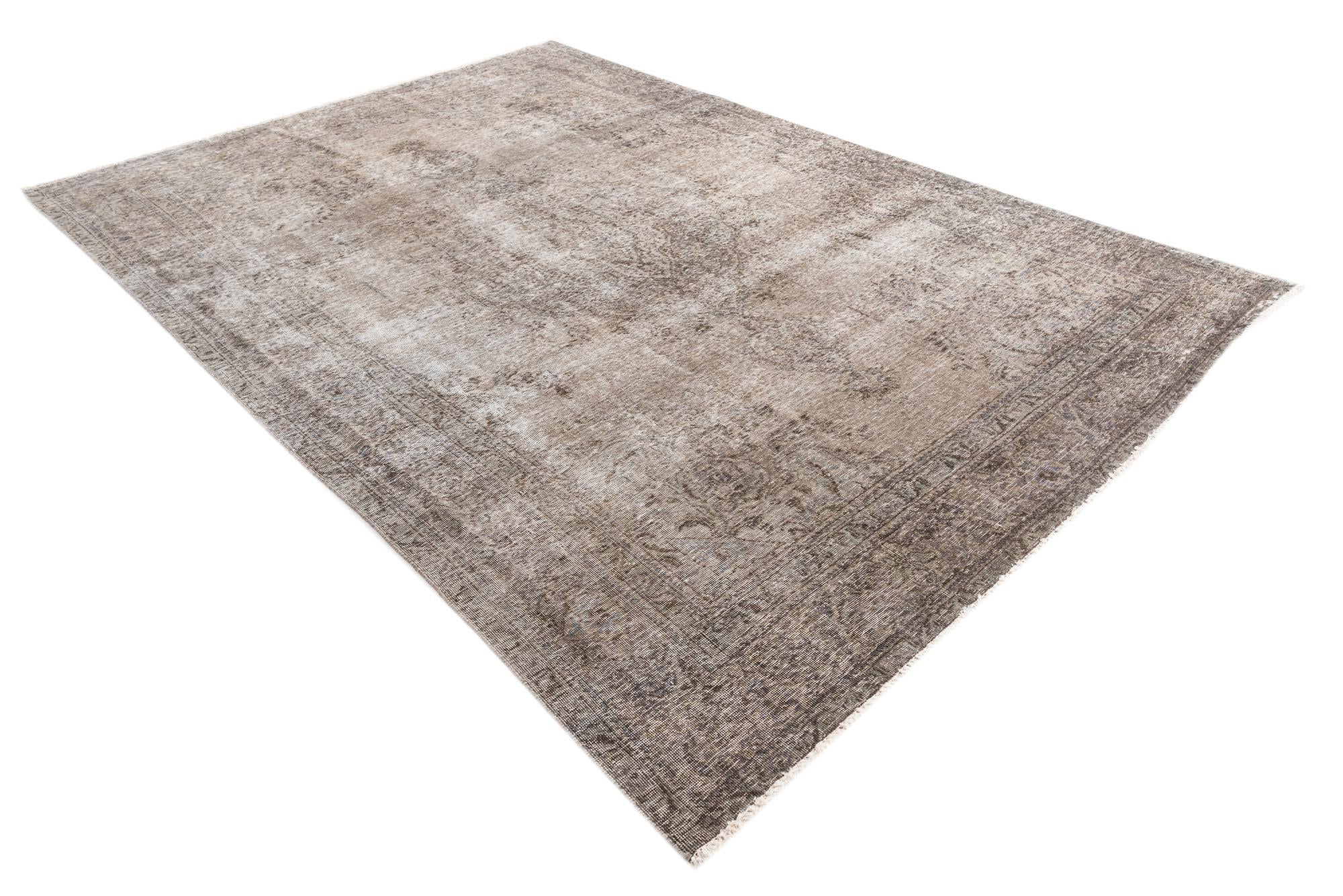 7' 8 x 11' 6 Hand Knotted Ultra Vintage Persian Wool Rug