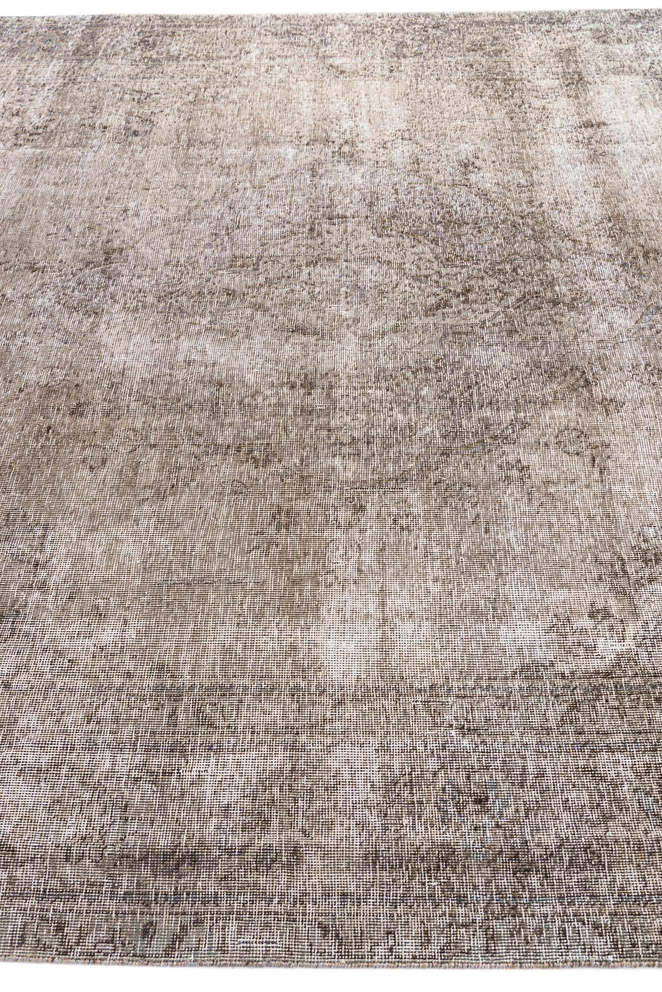 7' 8 x 11' 6 Hand Knotted Ultra Vintage Persian Wool Rug