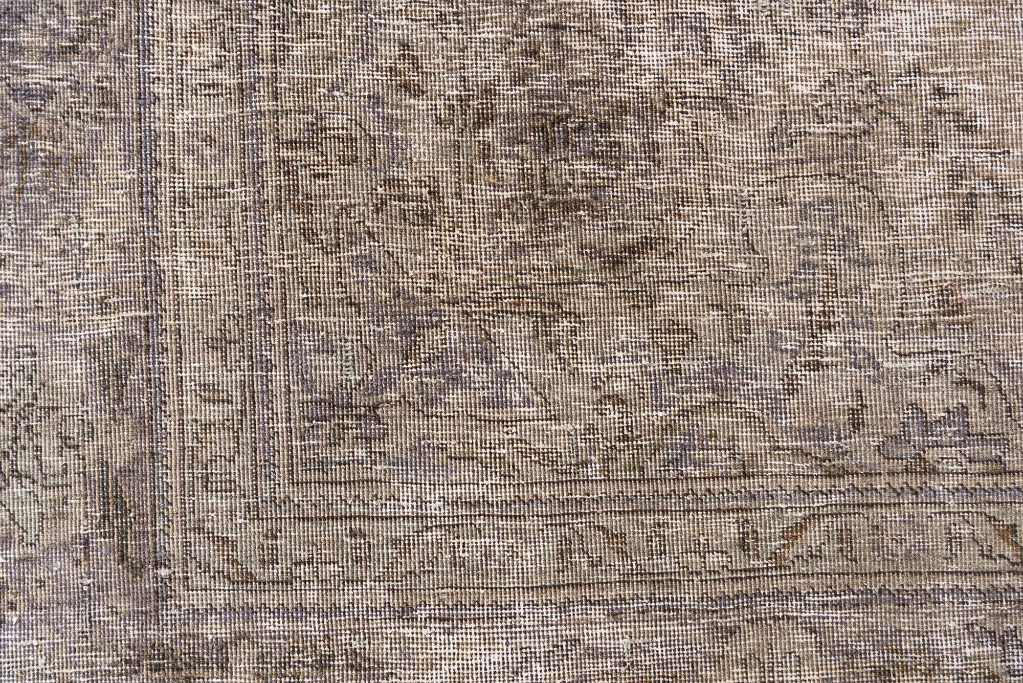 7' 8 x 11' 6 Hand Knotted Ultra Vintage Persian Wool Rug