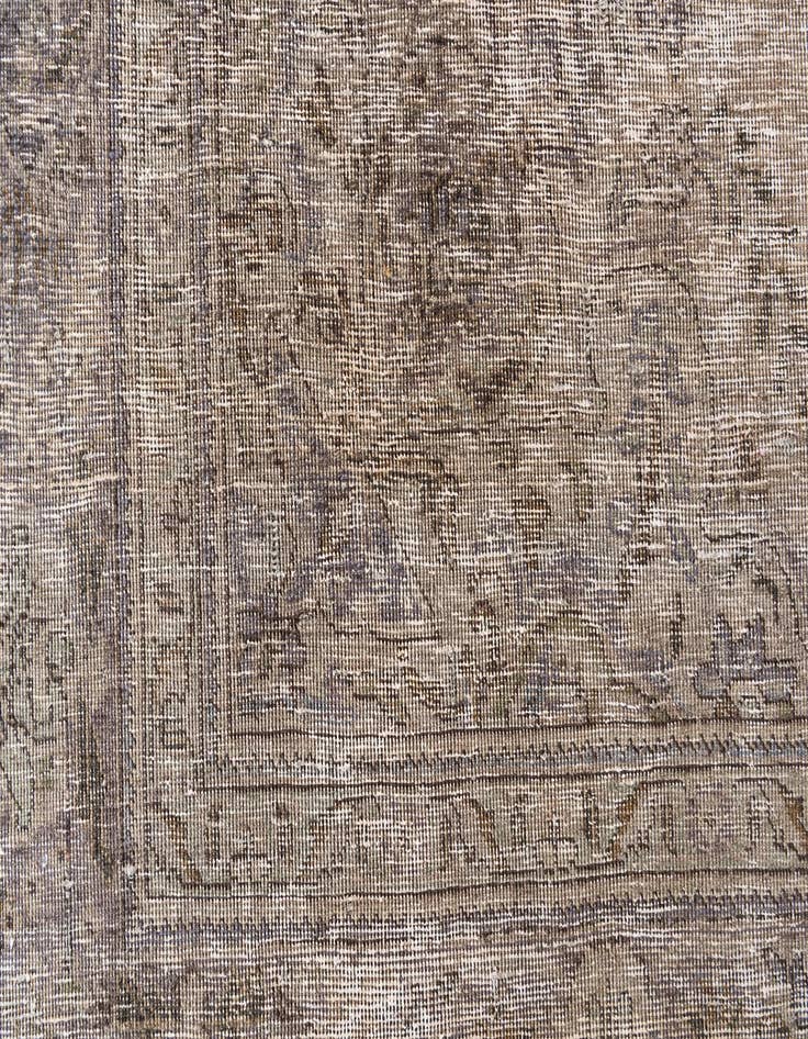 Detail image of 7' 8 x 11' 6  Hand Knotted Ultra Vintage Persian Wool Rug