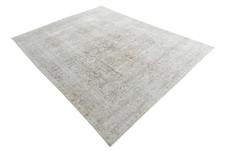 Detail image of 9' 4 x 12' 4 Hand Knotted Ultra Vintage Persian Wool Rug