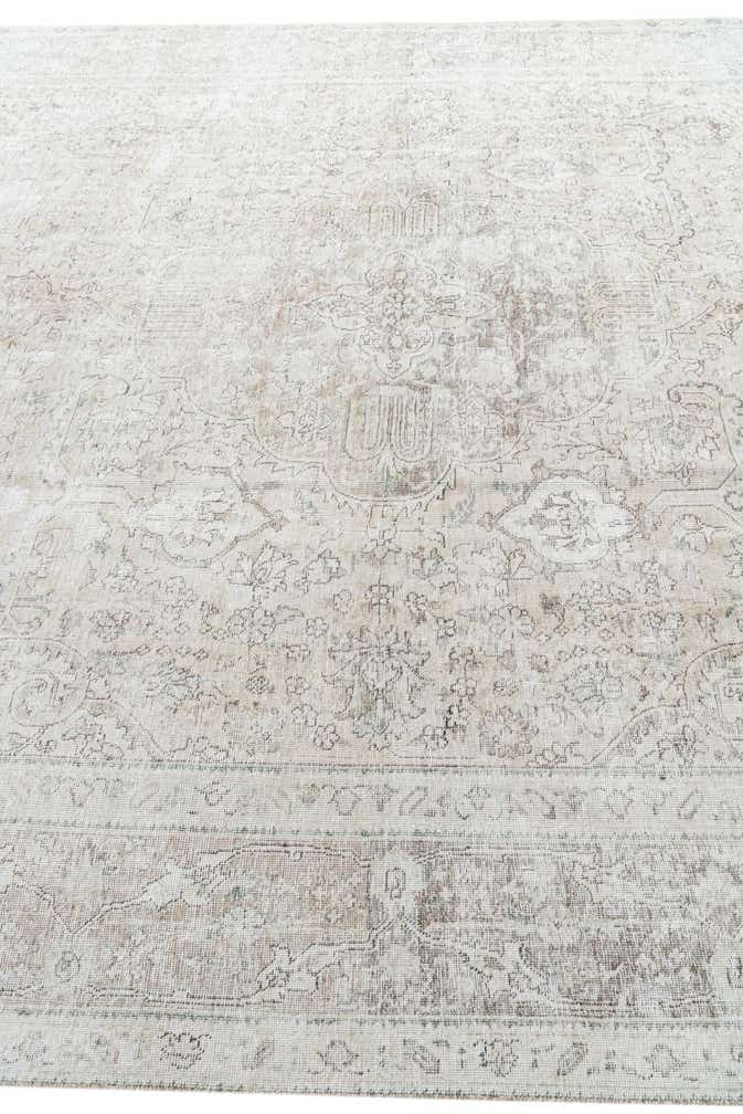 9' 4 x 12' 4 Hand Knotted Ultra Vintage Persian Wool Rug