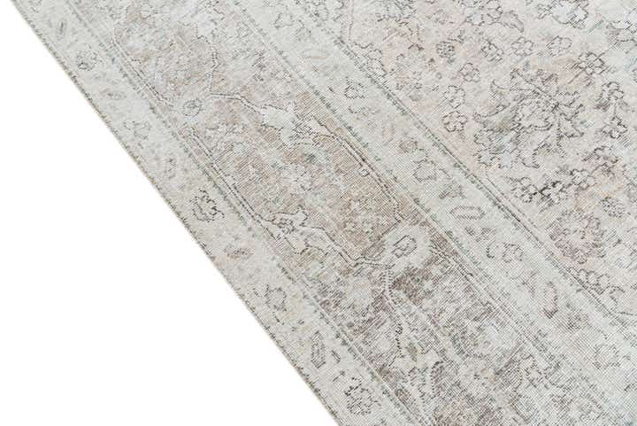 9' 4 x 12' 4 Hand Knotted Ultra Vintage Persian Wool Rug