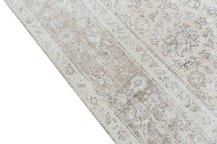 Detail image of 9' 4 x 12' 4 Hand Knotted Ultra Vintage Persian Wool Rug