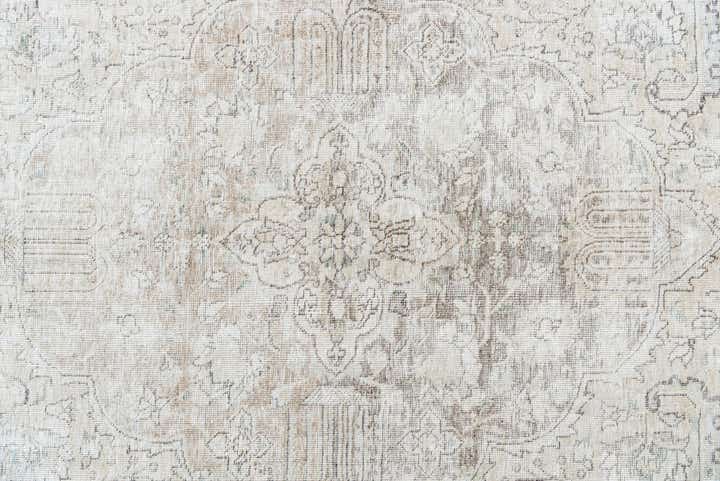 9' 4 x 12' 4 Hand Knotted Ultra Vintage Persian Wool Rug