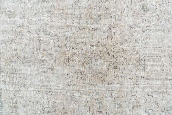 9' 4 x 12' 4 Hand Knotted Ultra Vintage Persian Wool Rug