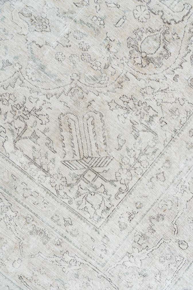 9' 4 x 12' 4 Hand Knotted Ultra Vintage Persian Wool Rug
